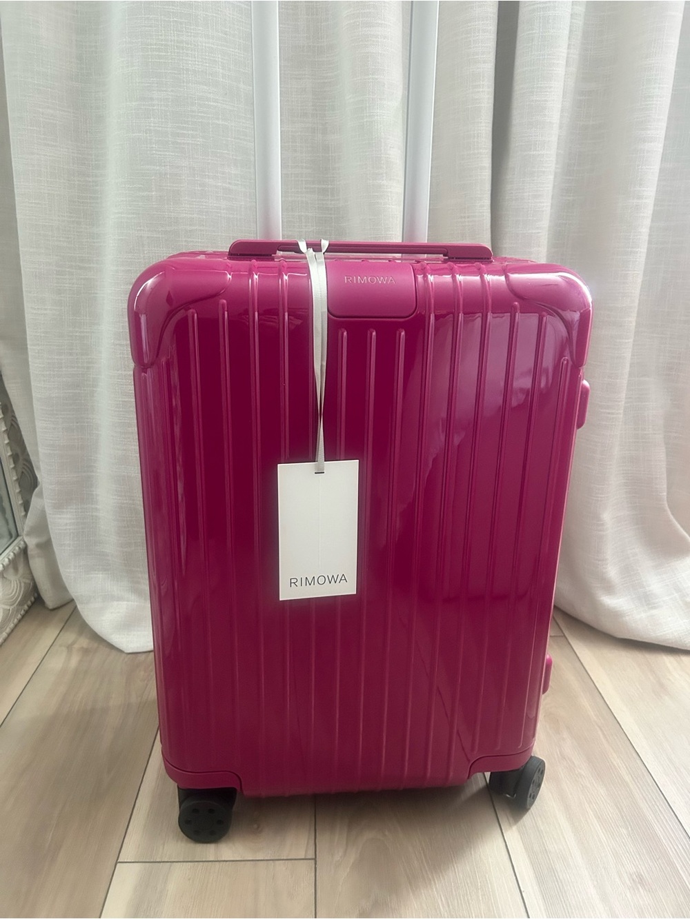 RIMOWA Magenta Purple Limited Edition Gloss Hard-Shell Carry-On